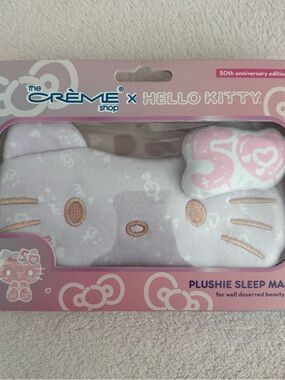 The Crème Shop Hello Kitty plush sleep mask